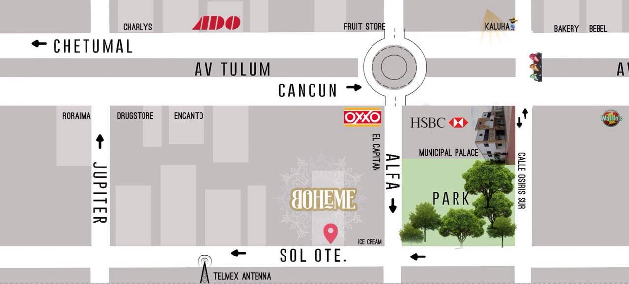 Radio Tulum Otel Dış mekan fotoğraf